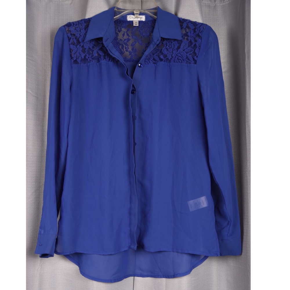 Purple Long Sleeve Button Up